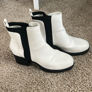White Booties